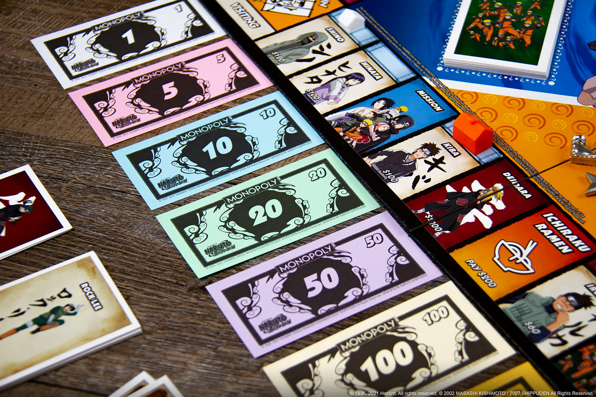 USAOPOLY Naruto ramen-bowl hotel card highlights thematic growth