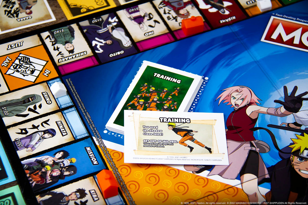 USAOPOLY Naruto shuriken token boosts combat-inspired play