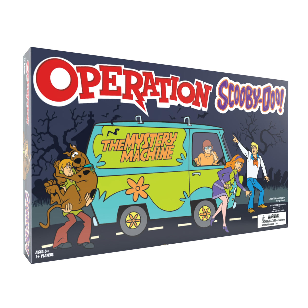 USAOPOLY Operation Scooby-Doo Mystery Machine in action for cooperative family fun