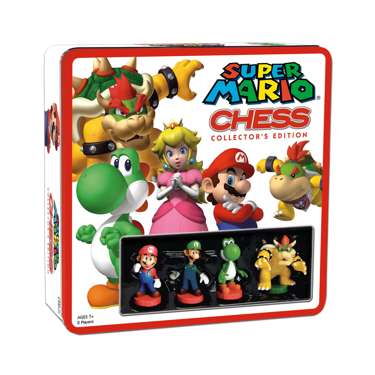 USAopoly Super Mario chess set Mario piece in classic pose for exciting gameplay