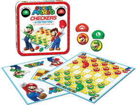 USAOPOLY Super Mario double-sided game board for two games