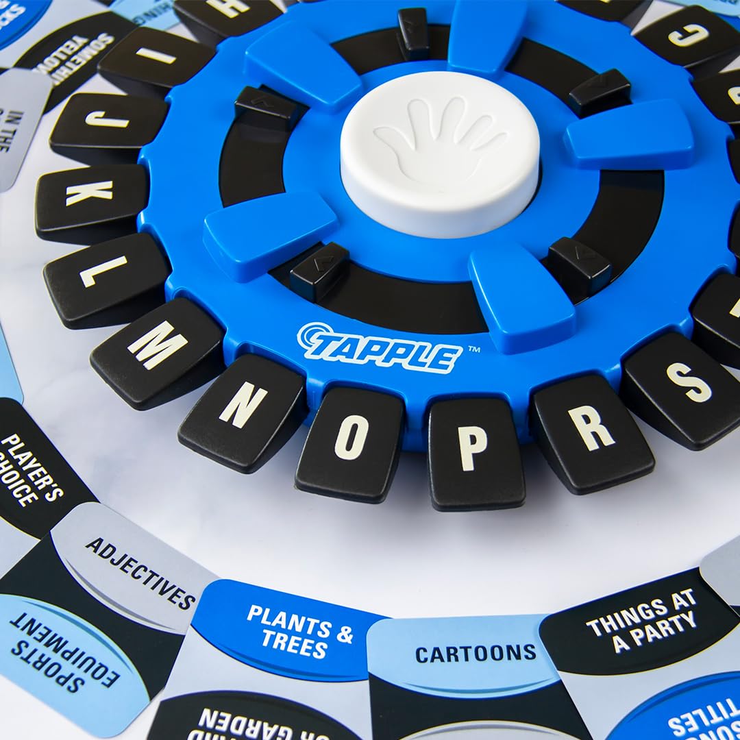 USAOPOLY TAPPLE card collection neatly stored for easy carry.