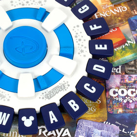 USAOPOLY TAPPLE Disney Edition timer buzzer during a round.