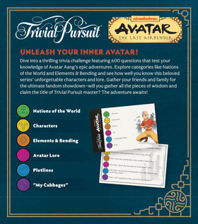 USAOPOLY Avatar quick play scene with friends around a table.