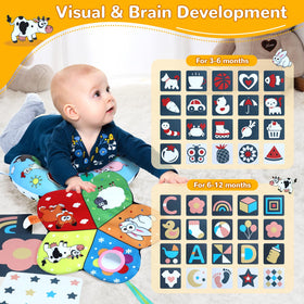 USATDD baby mirror toy adding reflective interest during play