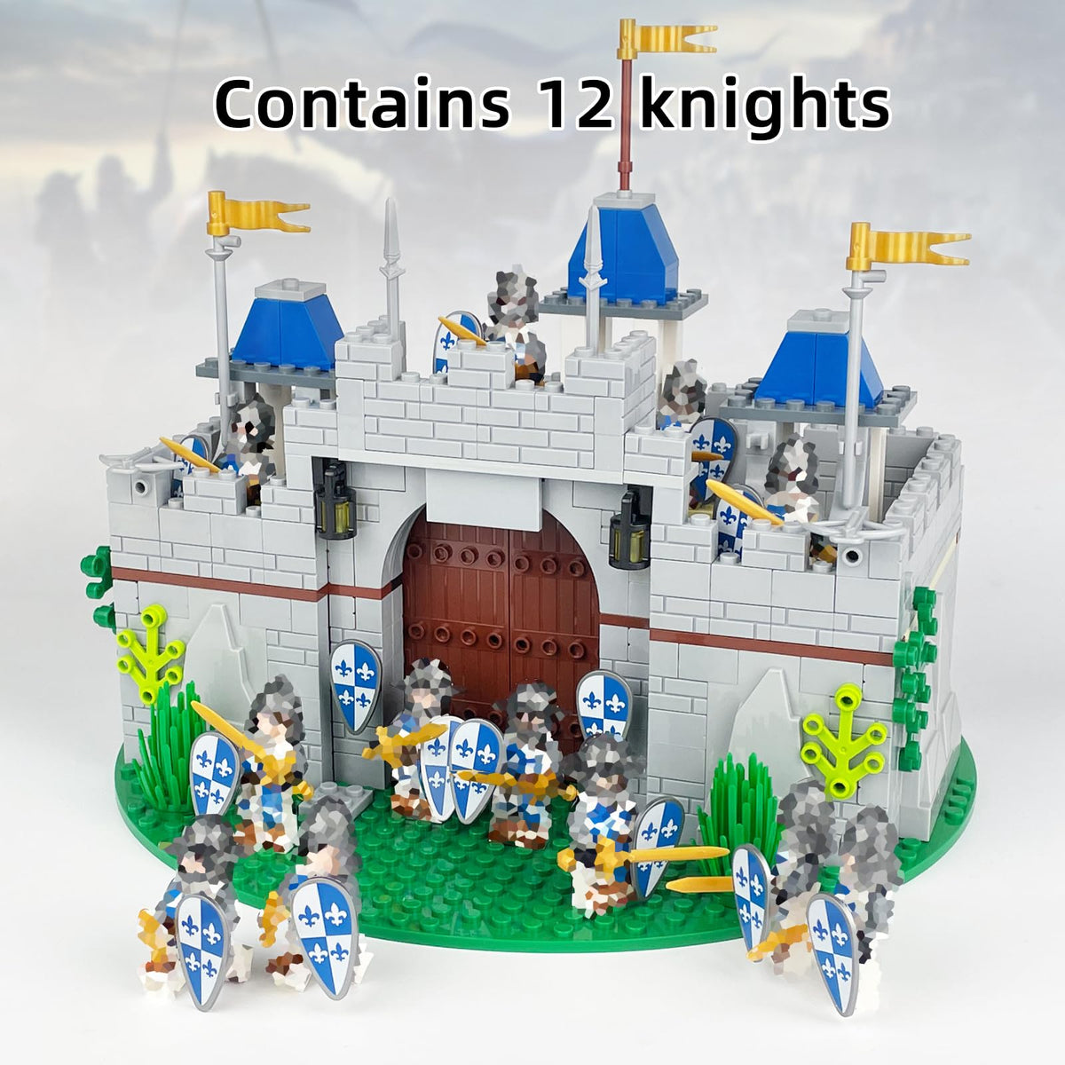 Usoway knight figures ready for dynamic role-play