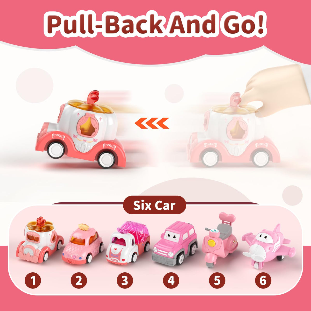 Usrela truck lights and music, sensory cues delight toddlers.