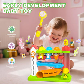 Ussybaby forest theme with lights and sounds engages curious toddlers during play