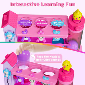 Ussybaby koala-toss toy triggers music for engaging sensory exploration.