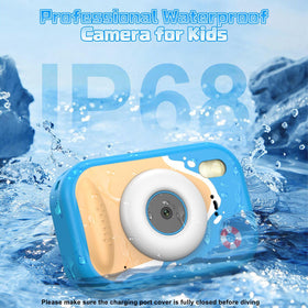 Usteetic Kids Camera 10m depth enables adventurous pool or beach shooting