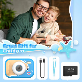 Usteetic Kids Camera multifunctional features inspire indoor and outdoor creativity