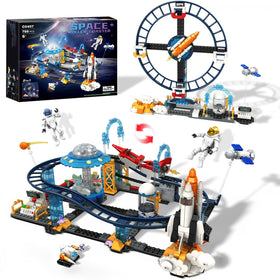 Utbttor 2-in-1 space roller coaster bundle fuels imaginative building play.