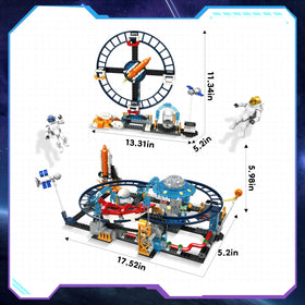 Utbttor rocket launch pad parts promote engineering play and problem solving.