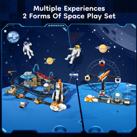 Utbttor space capsule model invites hands-on STEM exploration.