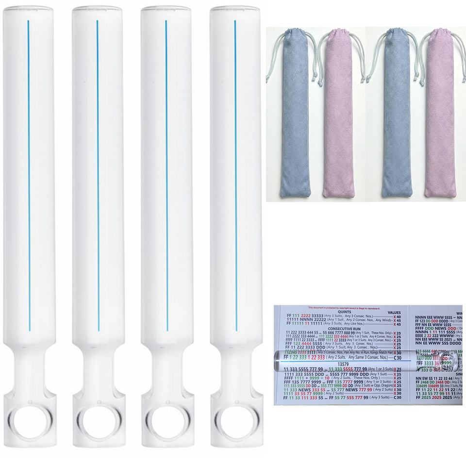 UTCGLAS mahjong line reader 8.2-inch shows crystal-clear magnification for small symbols
