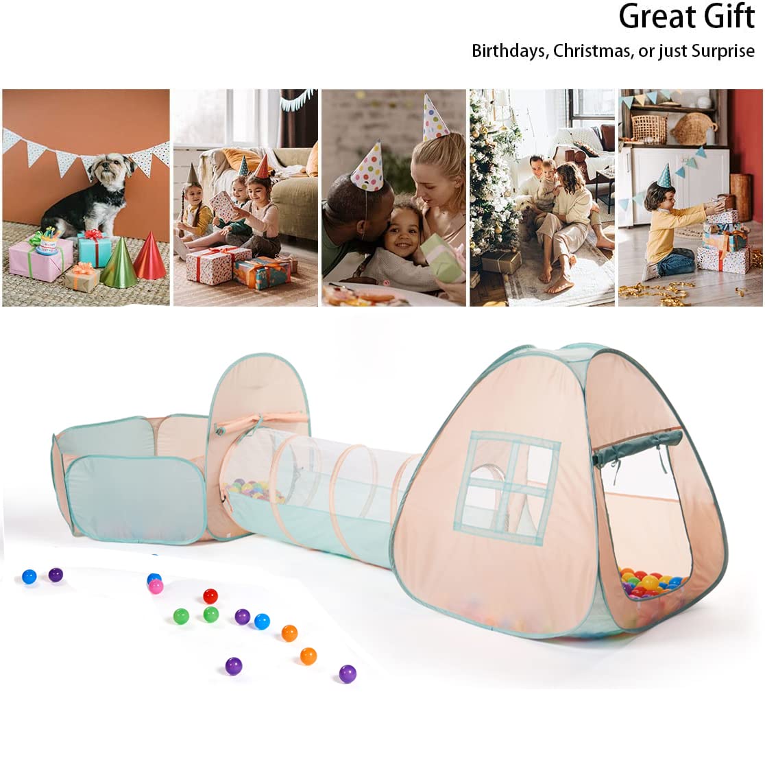 UTEX ball pit area for safe, contained play and sensory exploration.