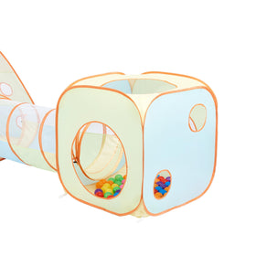 UTEX portable pop-up tent folds flat for simple storage and travel convenience.