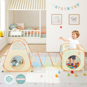 UTEX sturdy tunnel construction with reinforced wiring demonstrates durability for active play.
