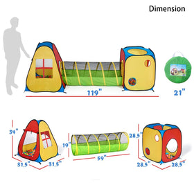 UTEX tent mesh windows provide ventilation and peek-a-boo fun.