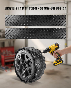 UTKFHT quiet, safe rides thanks to rubber wheel upgrade