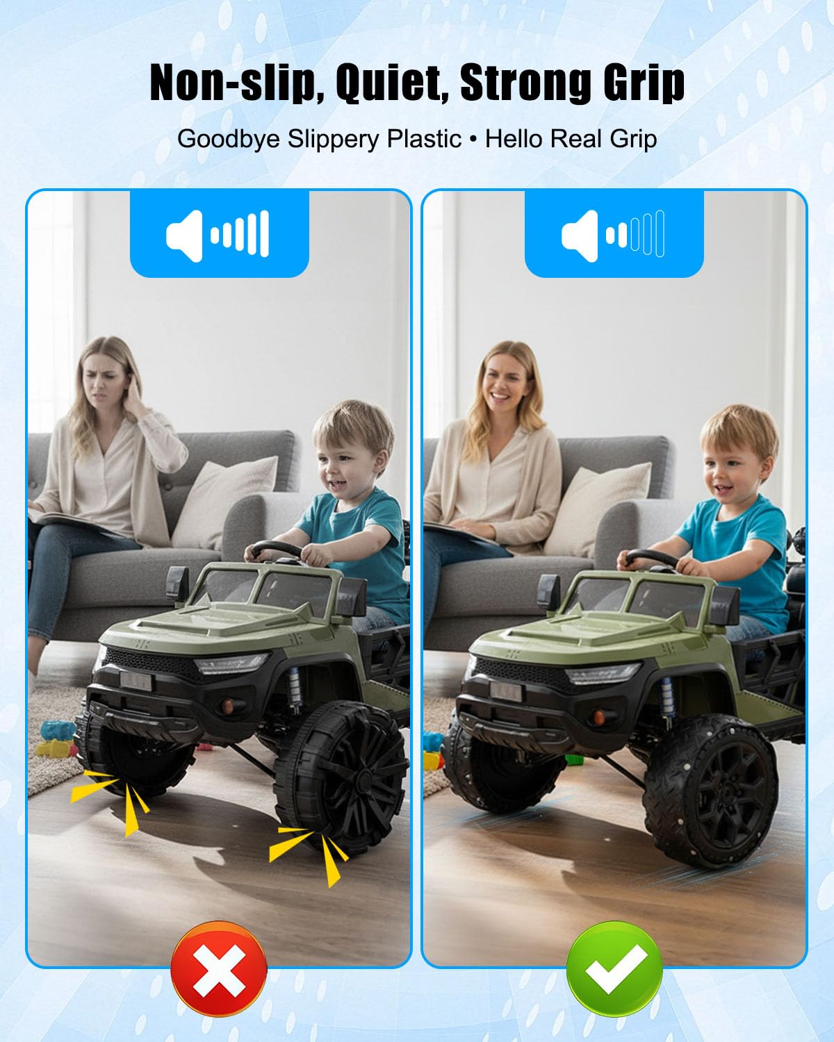 UTKFHT rubber elasticity cushions bumps for smoother rides