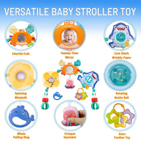 UTOPLIKEY arch toy octopus teether adds tactile play and relief