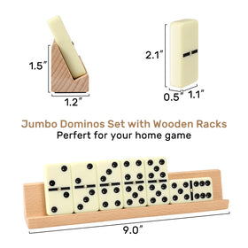 uvcany jumbo tile size: bigger tiles improve visibility and grip for players.