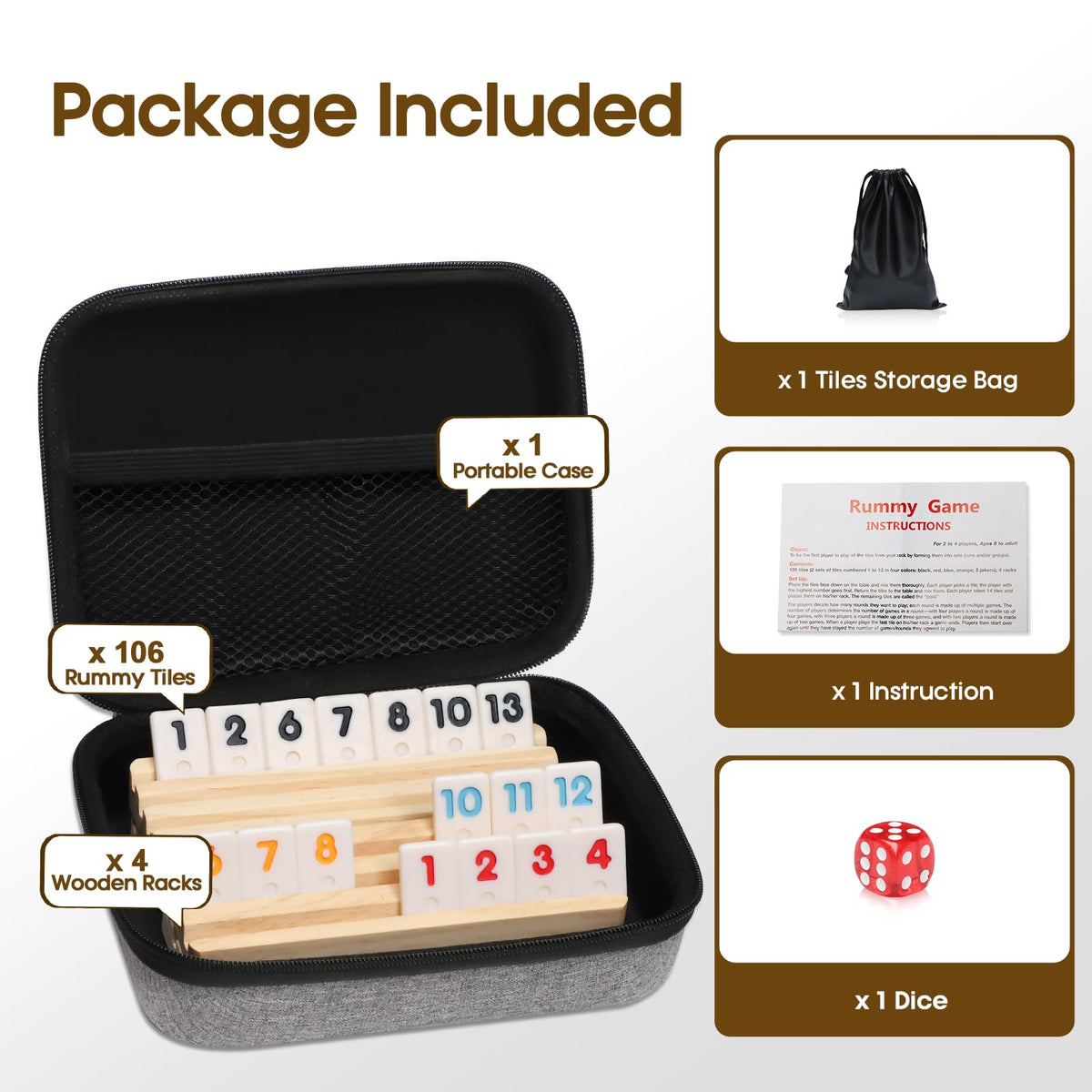uvcany tile storage bag and case for easy packing
