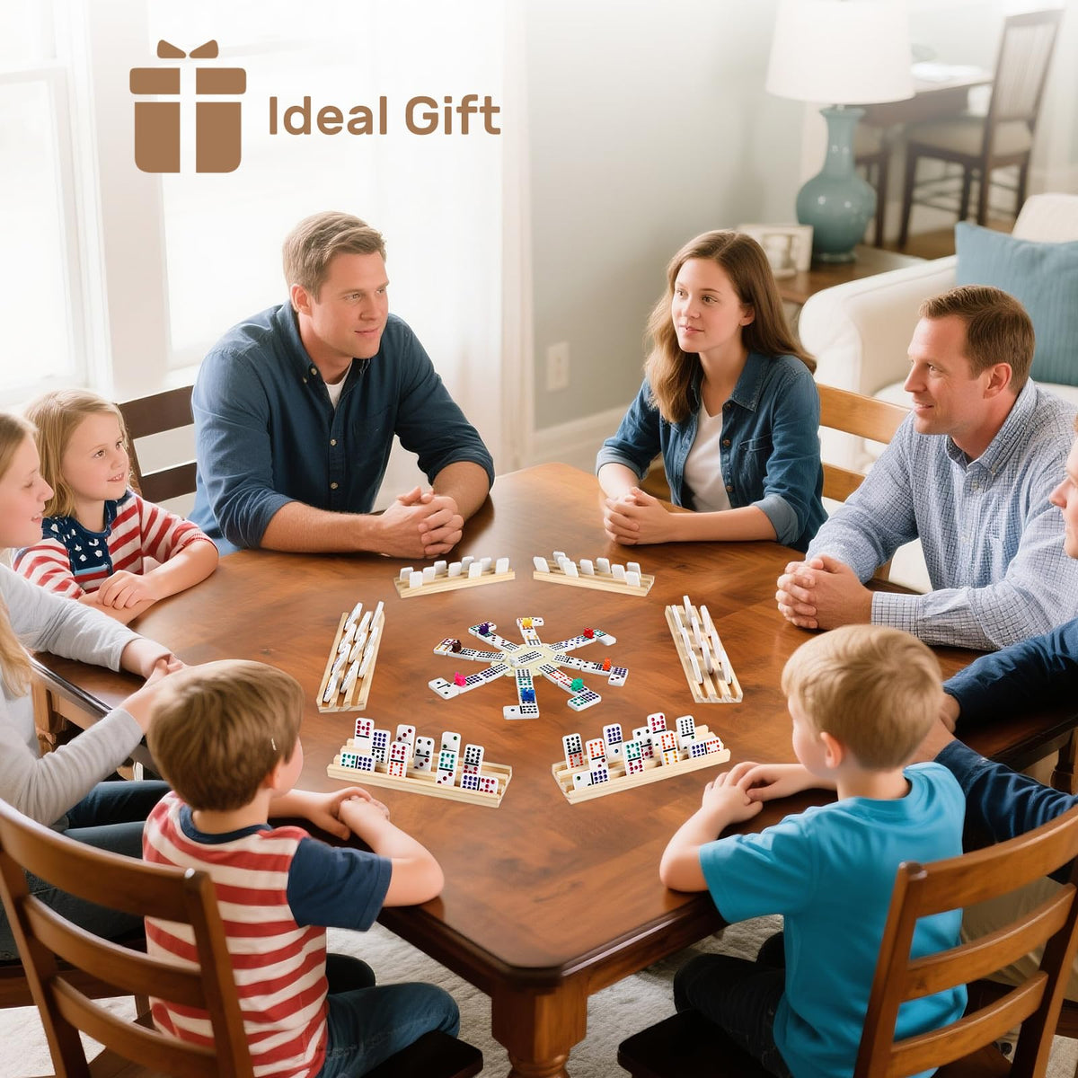 Uvcany 91 domino tiles provide a complete set for extended game nights.