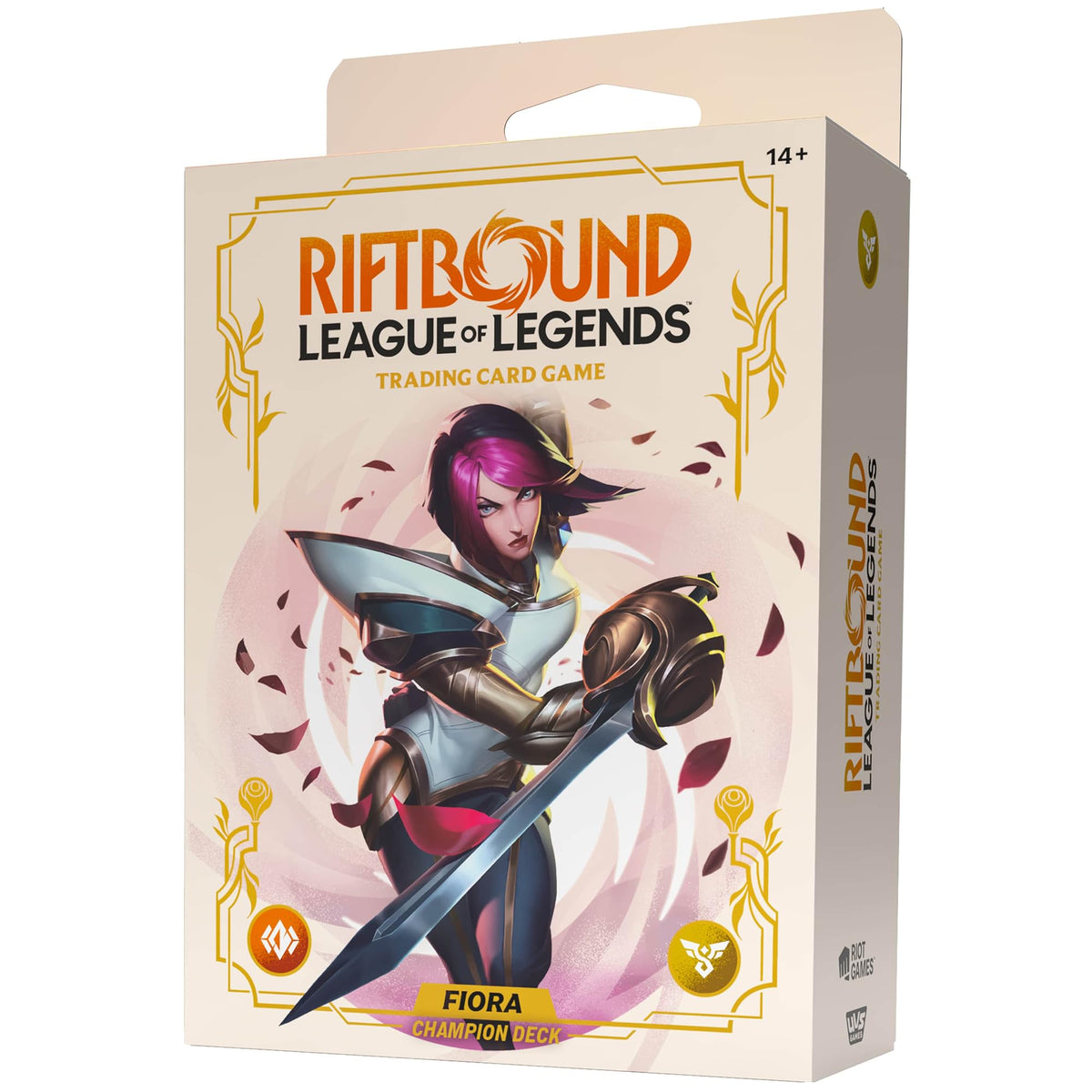 UVS Games Riftbound paper playmat provides a durable tabletop surface for battles and travel