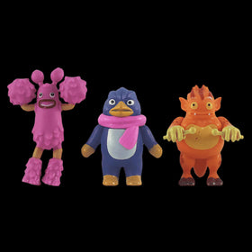 UZAKMI Noggin figure promotes storytelling fun and cake toppers.