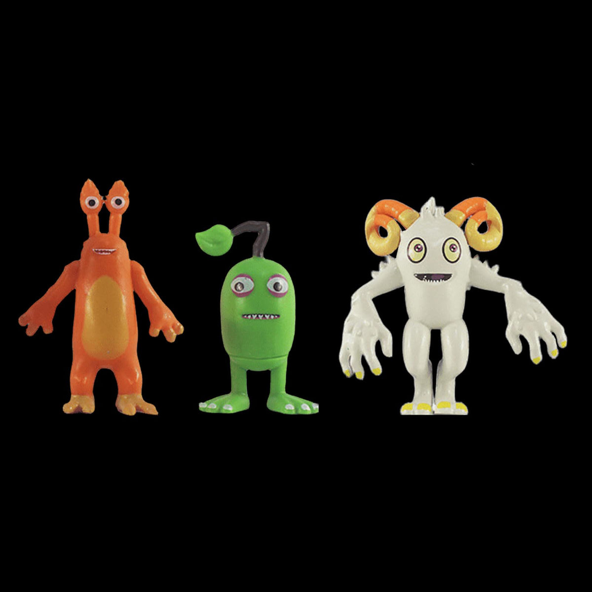 UZAKMI Toe Jammer figure adds colorful decor and party entertainment.