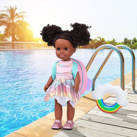 UZIDBTO unicorn-themed dress and shoes for mix-and-match outfits