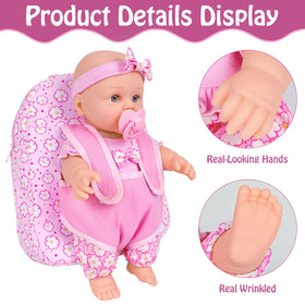 Nipple and diaper enable authentic care routines