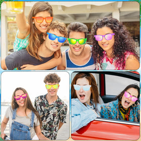 UZLU carnival and wedding sunglasses, stylish prop for events.
