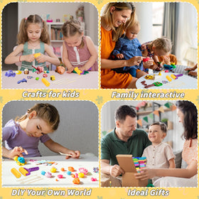UZLU clay story manual guiding beginners with simple project ideas.