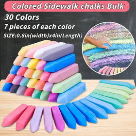 UZLU cone-shaped chalk with easy grip for kids.