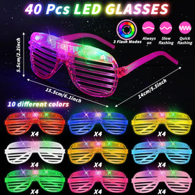 UZLU glow bracelets LED neon colors worn on wrist for events