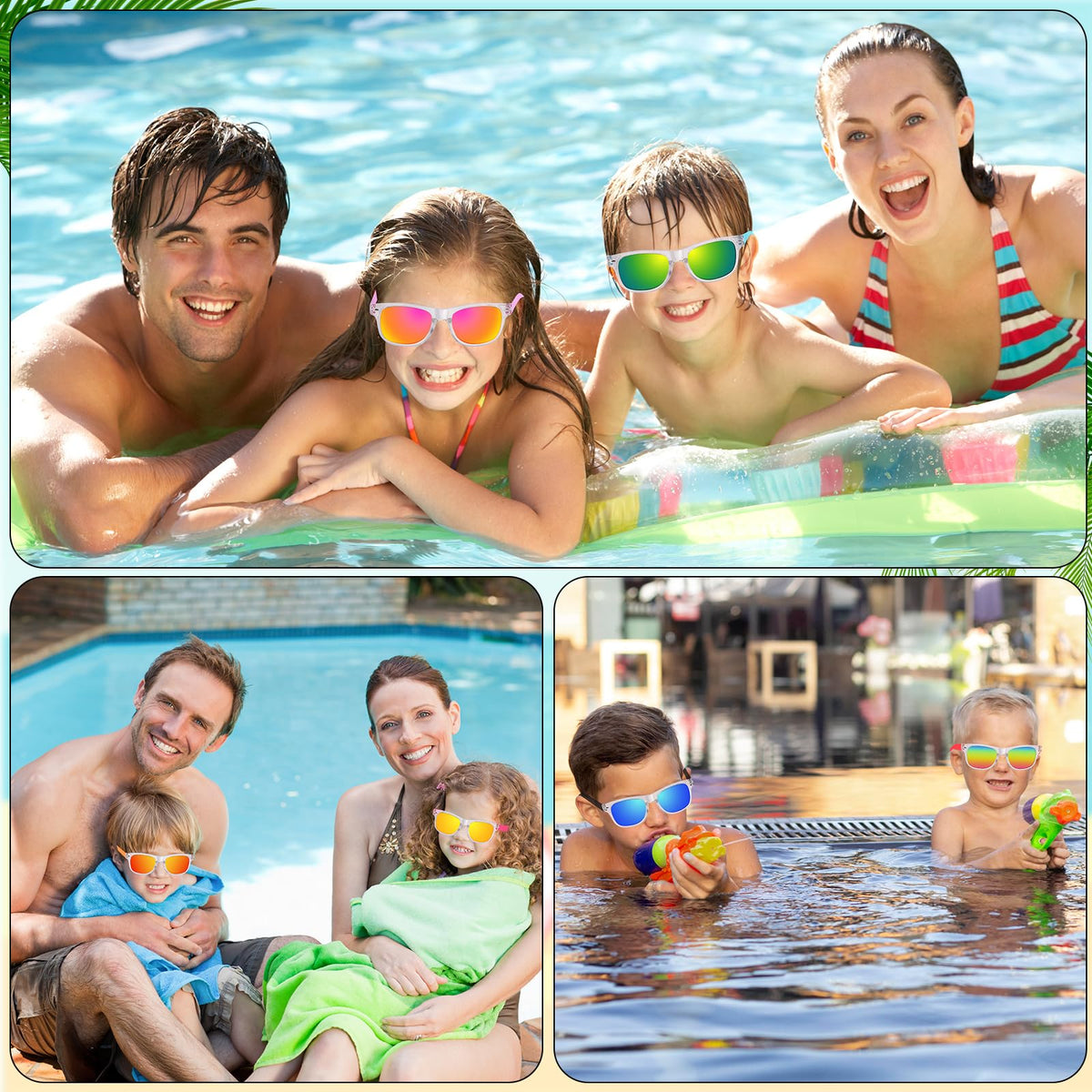 UZLU lightweight polypropylene frames keep kids comfortable all day