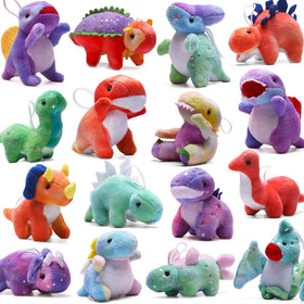 Uzoxlsn dinosaur plush bulk in bright colors for kids' playtime