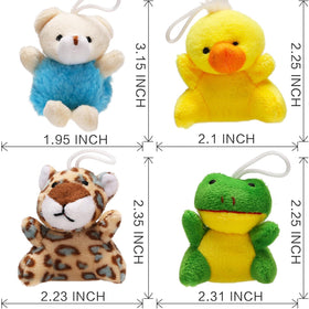 Uzoxlsn zoo pals mini plush with safe soft material for kids.