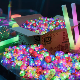 Uzoxlsn colorful rings ideal for parties, festivals, and celebrations.