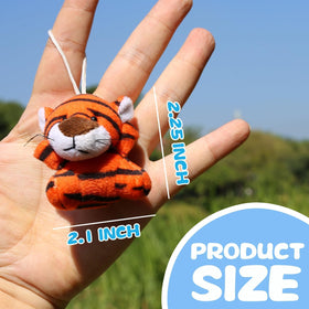 Uzoxlsn tiny stuffed animals 2.5-3 inch size perfect for grab-and-go play.