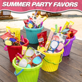 Uzoxlsn twelve-color set adds variety to birthdays and beach trips.