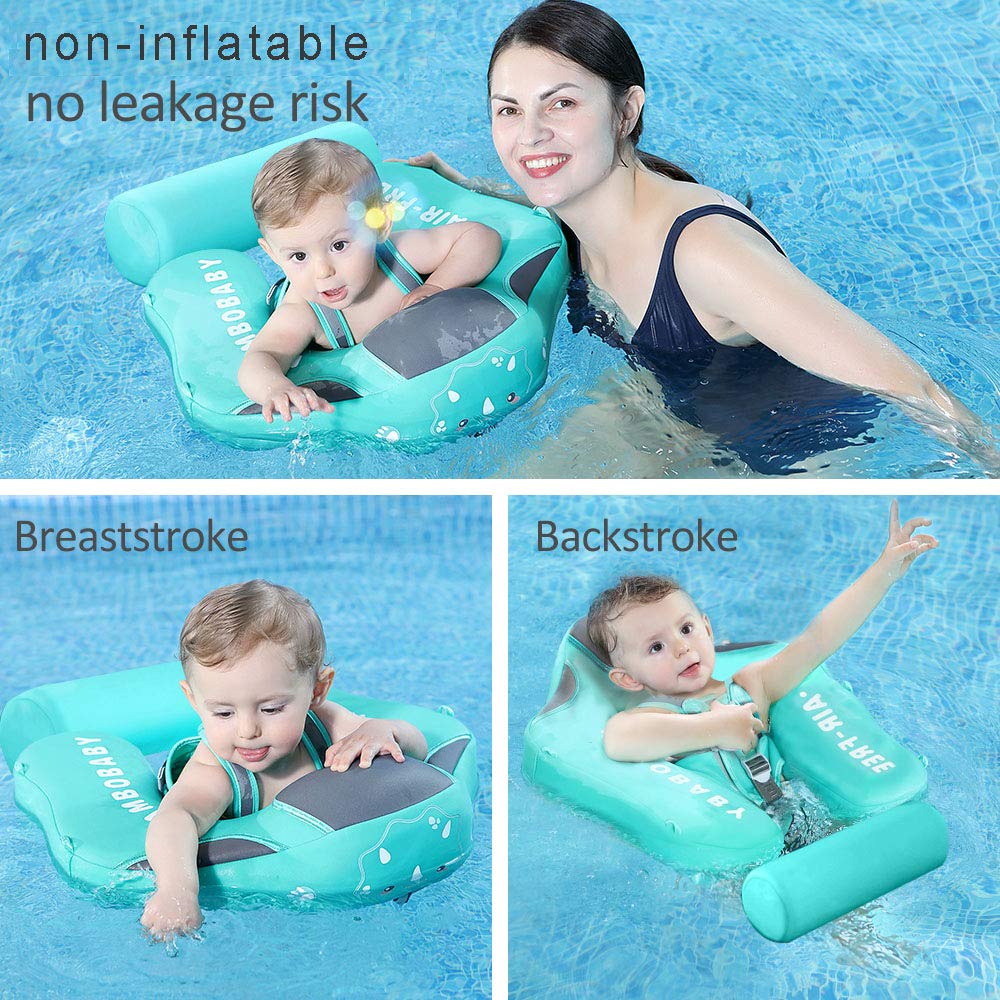 V Convey Mambobaby supports breaststroke and backstroke safely.
