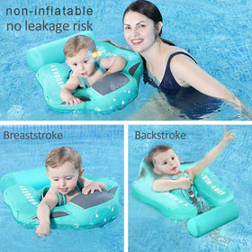 V Convey Mambobaby supports breaststroke and backstroke safely.