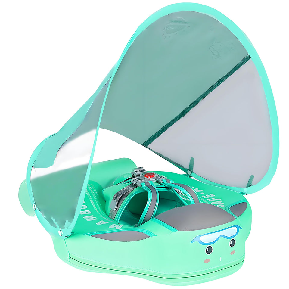 V Convey Mambobaby float add tail for stable beginner swimming.