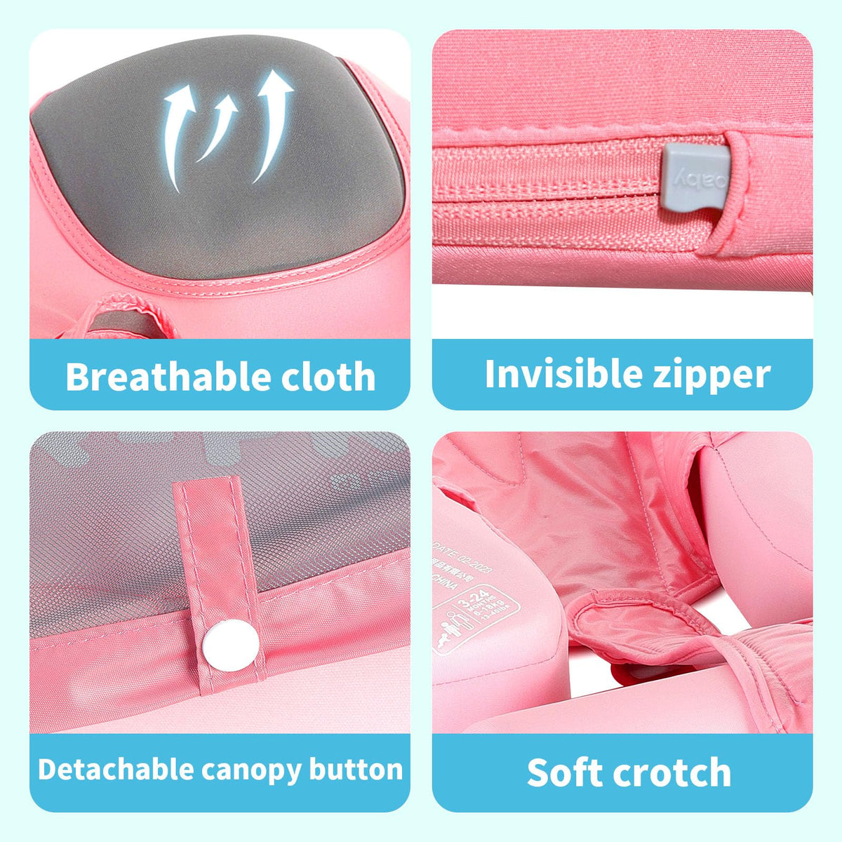 5-point security lock and tail rest prevent tipping during play