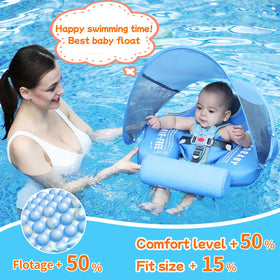 V Convey Mambobaby non-inflatable design avoids leaks and simplifies setup.