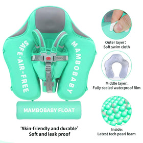 V Convey Mambobaby non-inflatable pearl foam design prevents leaks.